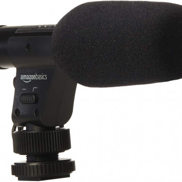 Mikrofon kierunkowy do aparatu AmazonBasics Canon Sony Nikon