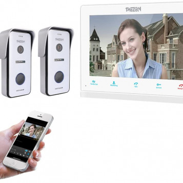 Wideofon wideodomofon TMEZON MZ-IP-V103W 10 HD WiFi IR