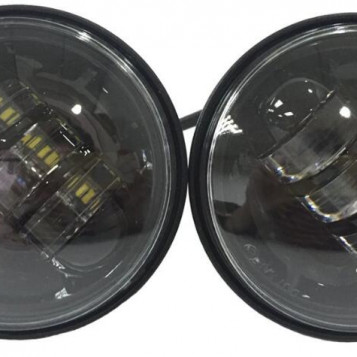 Okrągły reflektor roboczy soczewka 12V 6D Harley