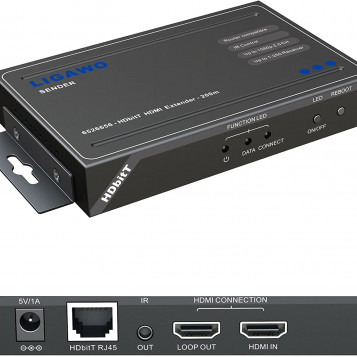 Odbiornik konwerter sygnału HDMI Ligawo 3095010