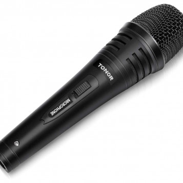 Mikrofon dynamiczny do karaoke Tonor TN120492BL XLR