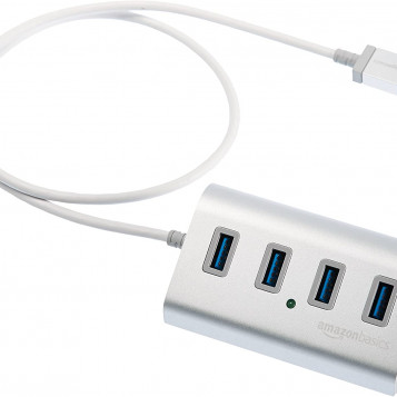 Rozgałęźnik rozdzielacz HUB AmazonBasics USB 3.1 Type-A 4xUSB