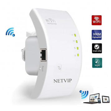 Wzmacniacz sygnału WiFi NETVIP Superboost WN519W2