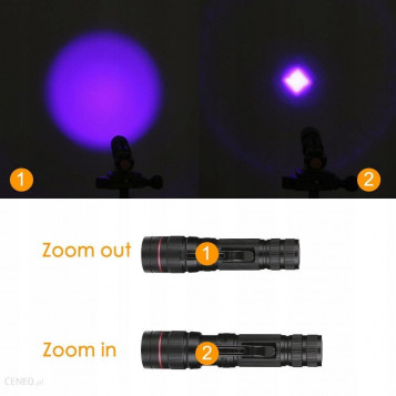 Latarka ultrafioletowa LED Eletorot