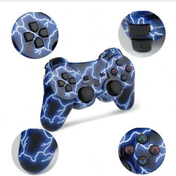 Bezprzewodowy kontroler Bluetooth dla SONY PS3 CECHZC2U niebieski
