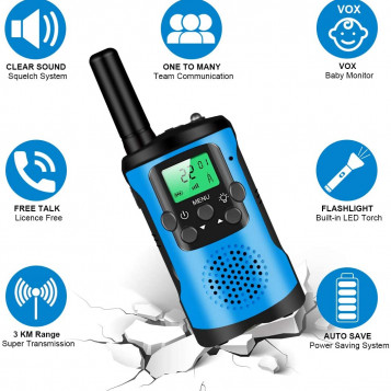 Krótkofalówka dla dzieci Walkie Talkie Nonley