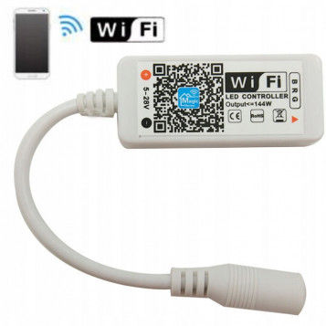 Sterownik Kontroler taśm LED RGB WiFi Android iOS