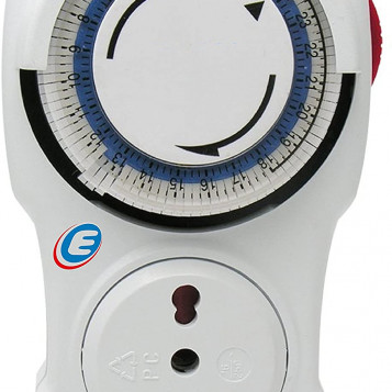Dzienny programator czasowy Electraline 58103 3680W 3A