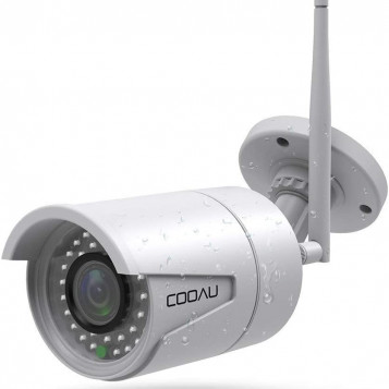 Kamera monitoringu IP Cooau CA-002 1080P FHD WiFi biały