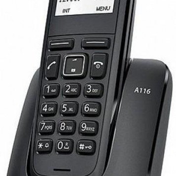 Bezprzewodowy telefon stacjonarny Siemens Gigaset A116 bez klapki