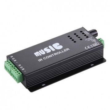 Sterownik muzyczny do taśm LED RGB SX-020 regulacja czułości