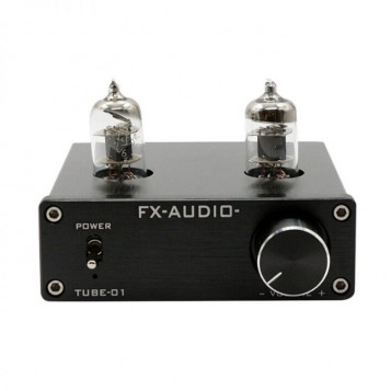 Przedwzmacniacz lampowy FX-AUDIO TUBE-01 HIFI czarny