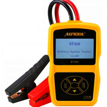 Tester baterii akumulatorów AUTOOL BT-360 12V