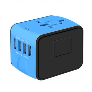 Uniwersalny adapter podróżny OTravel SL-199-4U z 4 portami USB