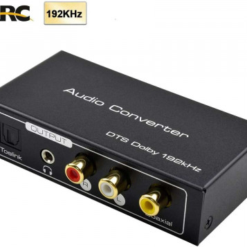 Ekstraktor konwerter adapter HDMI do RCA SPDIF 4K Amanka DAC 192KHz ARC