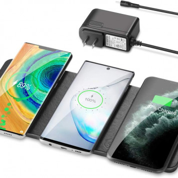 Bezprzewodowa podkładka ładująca ZealSound WG-3B Qi Ultra Slim dla 3