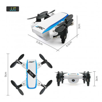 Mini dron JJRC H345 720P HD WIFI składany łatwy biały