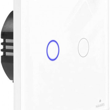Przełącznik ścienny Navaris 47679 Touch Light panel szklany LED