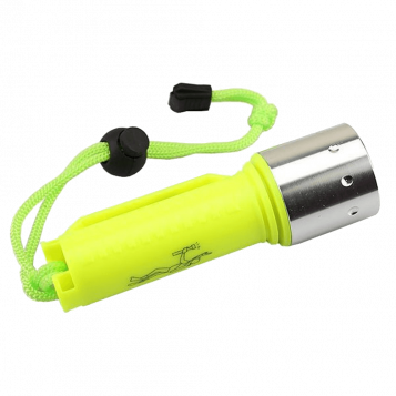 Latarka lampka Cree XM-L T6 LED do nurkowania żółta