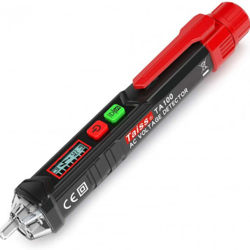 Bezdotykowy tester napięcia Taiss TA100 LED LCD 12-1000V regulowana czułość