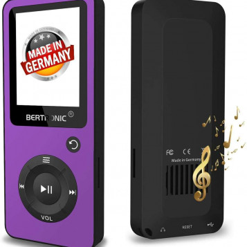 Odtwarzacz MP3 BERTRONIC Royal BC02 8GB Bluetooth 100h fioletowy