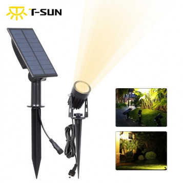 Reflektor punktowy wodoodporny zewnętrzny panel słoneczny solar TS-S4201 6000K