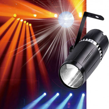 Oświetlenie lampa estradowa Pinspot Tom LED zimna ciepła do HF 6W