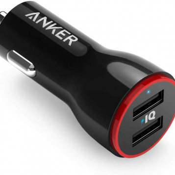 Ładowarka samochodowa Anker PowerDrive 2 LED iPhone Galaxy LG HTC 24W 4,8A