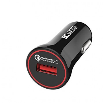 Ładowarka samochodowa BCMaster Quick Charge 2.0 Qualcomm