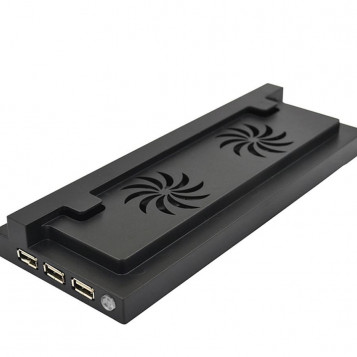Pionowy wentylator chłodzący 3w1 3xUSB do ładowania konsoli Microsoft Xbox One S