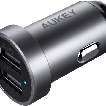 Aukey CC-S7 2-portowa ładowarka samochodowa USB