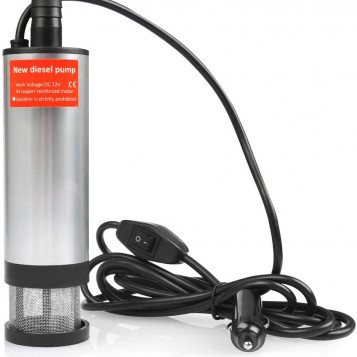 Elektryczna pompa do transportu oleju samochodowego zatapialna 12V 51mm