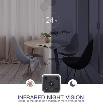 Mini kamera szpiegowska OWSOO HD 1080P WiFi.