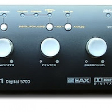 Dekoder wzmacniacz Creative Dolby Digital 5.1 D 5700