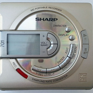 Odtwarzacz MD SHARP MD-MS701H MiniDisc Made in Japan