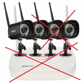 Bezprzewodowa kamera do zestawu Kkmoon SN-NVK-1009W20 WiFi HD